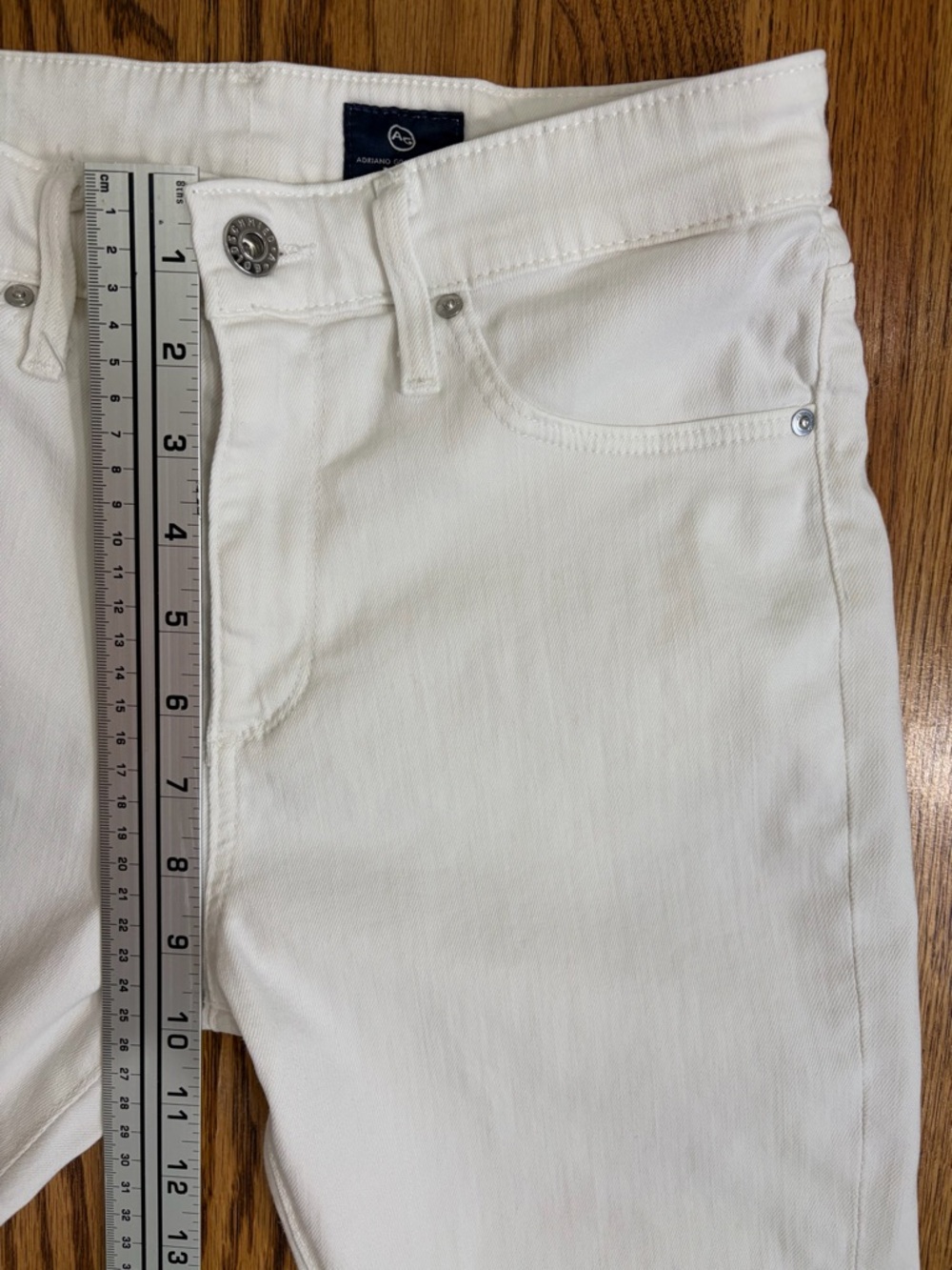 AG White Skinny Jeans - Picture 5 of 8
